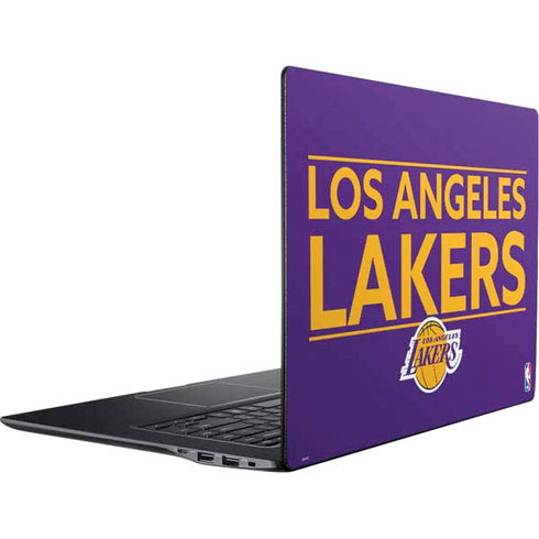NBA Los Angeles Lakers Standard - Purple Ativ Book 9 (15.6in 2014) Skin